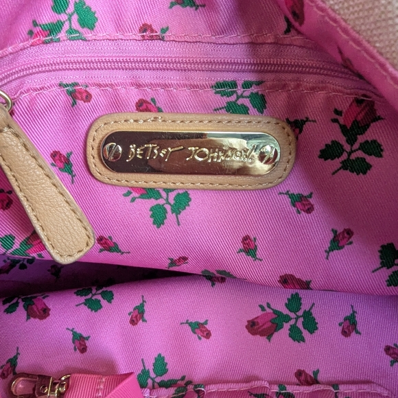 Betsey Johnson Floral Lace Tote Bag - Picture 11 of 12